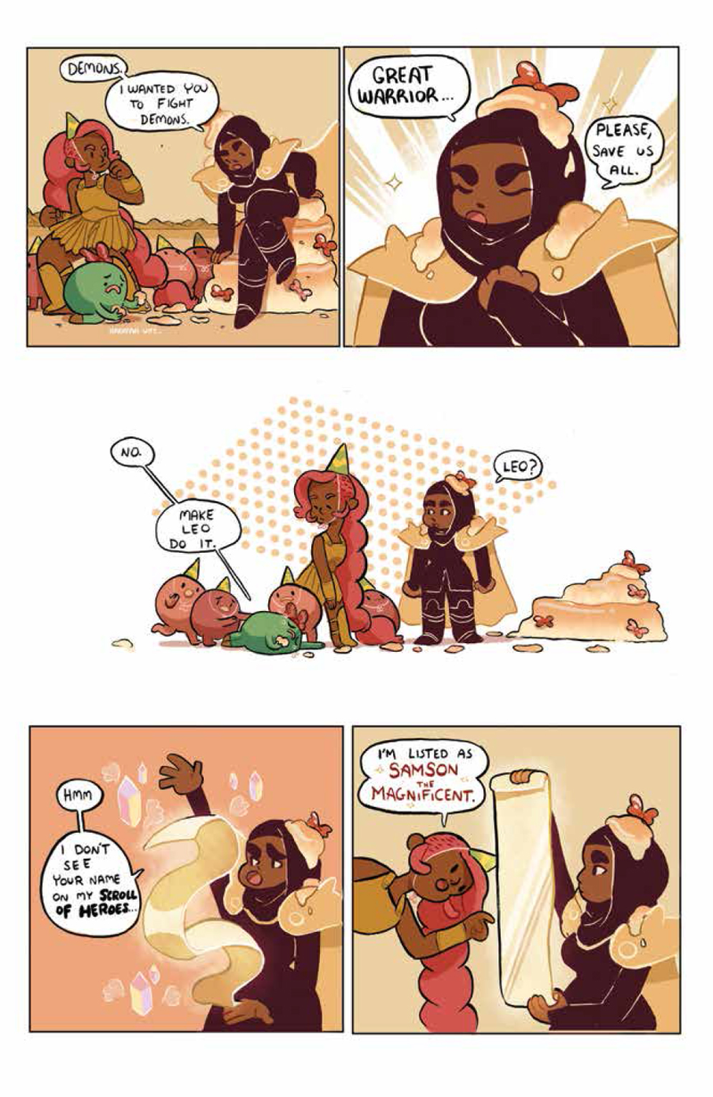 Illustration for article titled Comic to Check Out: Help Us Great Warrior